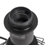 Litton 22cm Metal Table Lamp Base - Black - Image 3