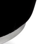 Outlet - Lola Black Dining Chairs - Set of 2 - Chrome Legs - Image 8