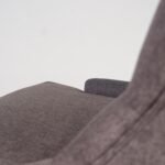 Outlet - Louis Dining Chairs - Set of 2 - Grey & Dark Wood - Image 4