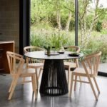 Mabel Whitewash Oak Dining Chairs - Set of 2