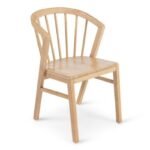 Mabel Whitewash Oak Dining Chairs - Set of 2 - Image 6