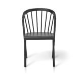 Mabel Black Wooden Spindle Dining Chairs - Set of 2 - Image 7