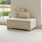 Outlet - Madeleine Bed in a Box - Sand with Pale Oak Legs - Image 3