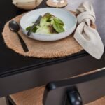 Magnus Black Wood Dining Table - Extendable - Image 5