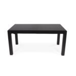 Magnus Black Wood Dining Table - Extendable - Image 6