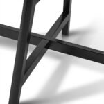 Outlet - Magnus Dining Chair - Set of 2 - Dove Grey & Black - Image 7