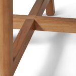 Outlet - Magnus Dove Grey Dining Chair - Oak Legs - Image 7