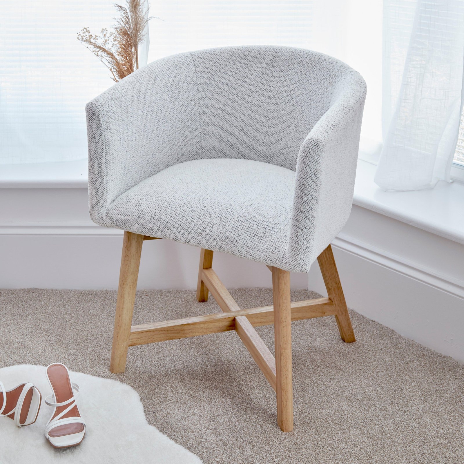 magnus-dining-chair-set-of-2-dove-grey-and-oak-laura-james-2 Outlet - Magnus Dove Grey Dining Chair - Oak Legs - Image 1