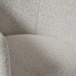 Outlet - Magnus Dove Grey Dining Chair - Oak Legs - Image 6