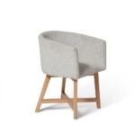 Outlet - Magnus Dining Chair - Set of 2 - Dove Grey & Pale Oak - Image 9