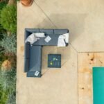 Maia 5 Seater Garden Interchangeable Sofa Set - Grey - Image 3