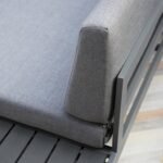 Maia 5 Seater Garden Interchangeable Sofa Set - Grey - Image 4