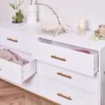 Marie 6 Drawer Chest of Drawers - White - Image 2