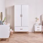 Marie Double Wardrobe - White