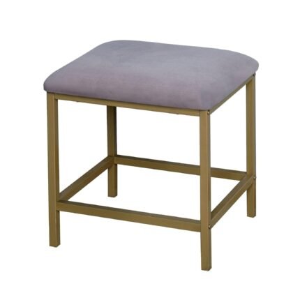 Outlet - Marie Dressing Table Stool - Grey
