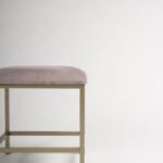 Outlet - Marie Dressing Table Stool - Pink - Image 7
