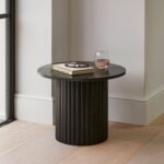 Outlet - Myla Black Round Side Table