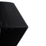 Outlet - Neri Black Cotton String Pendant - Image 8