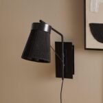 Neri Black Cotton String Wall Light - Image 3