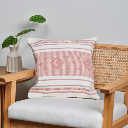 Nerja 45x45cm Cushion Cover - Blush Pink