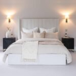Nerja Off White Aztec Pattern Cotton Throw - Image 5