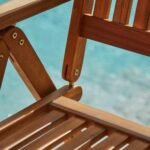 Oakley 4 Seater Wooden Extendable Garden Dining Set with Cream Parasol - Image 9