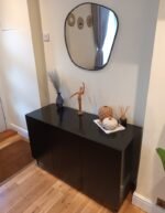 Jack 3 Door Large Sideboard - Geometric Black - Image 6