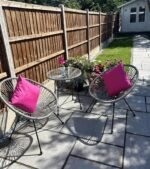 Outlet - Indra String Bistro Set - Grey - Image 4