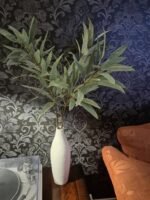 Outlet - Ripley Ceramic Vase - Concrete Effect - 33cm - Image 8