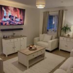 Bampton Alabaster White Coffee Table with Storage - Image 2