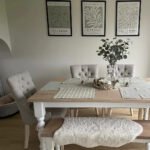 Ellis Light Beige Boucle Dining Chairs - Set of 2 - Whitewash Oak Legs - Image 9