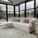 Kingsley Polyester Rug - Off White - 120 x 170cm - Image 3