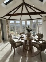 Willow Pale Oak Round Dining Table - Image 5