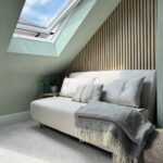 Una 2 Seater Double Sofa Bed - Oatmeal Linen - Image 3