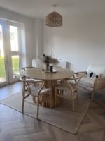Outlet - Willow Round Dining Table - Pale Oak - Image 4