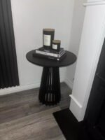 Willow Side Table - Stained Black - Image 2