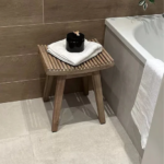 Shiro Foot Stool - Acacia Wood - Image 5