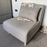 Outlet - Una Single Sofa Bed - Soft Beige - Image 4