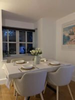 Freya Sand Armchairs - Set of 2 - Whitewash Oak Legs - Image 4