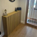 Willow Medium Radiator Cover - Pale Oak - Image 2