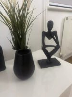 Outlet - Hale 13.5cm Metal Candle Holder - Black Bronze - Image 6