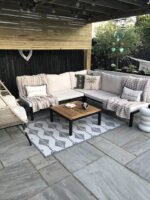 Halston Garden Corner Sofa Set - Black - Image 2
