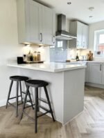 Silvester Black Bar Stool - Image 3