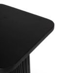 Orla Black Mango Wood Square Side Table - Image 8