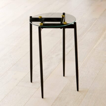 Oscar Small Black Side Table