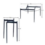 Oscar Nesting Coffee Table - Midnight Blue - Image 8