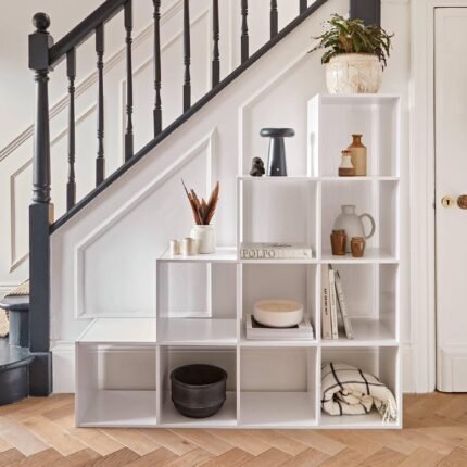 Outlet -10 Cube Storage Shelf Unit White