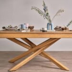 Outlet - Amelia Oak Wood Dining Table - Image 3