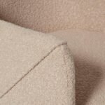 Outlet - Amy Armchairs - Set of 2 - Boucle With Black Legs - Image 5