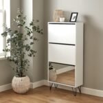 Outlet – Anderson shoe cabinet - 3 door - white
